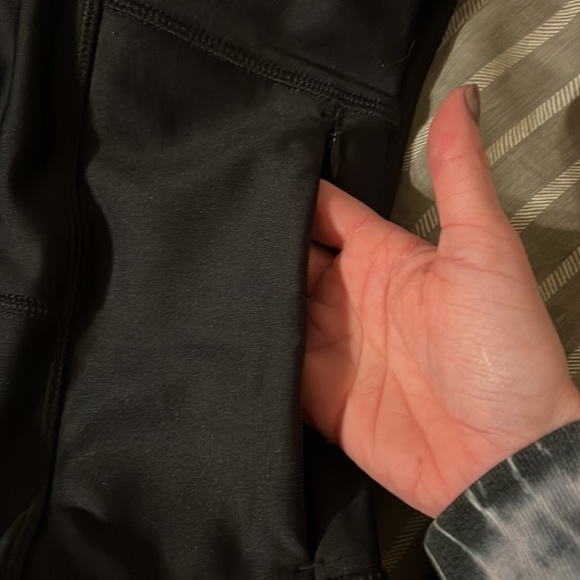 Black spyder lined leggings - Picture 5 of 6